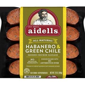 Aidells Habanero & Green Chile Chicken Sausage