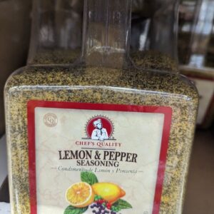 Chef's Quality Lemon & Pepper Seasoning