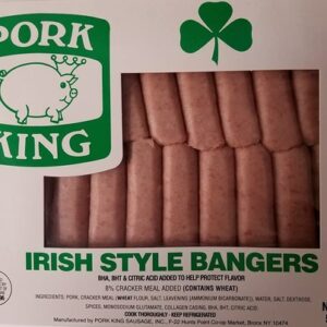 Pork King Irish Style Bangers