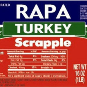 RAPA Turkey Scrapple