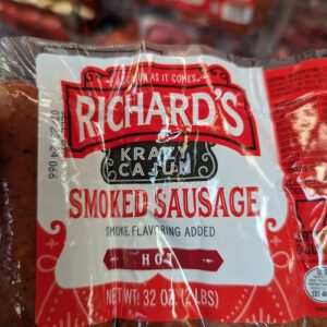 Richard's Krazy Cajun Hot Sausage