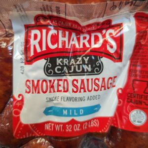 Richard's Krazy Cajun Mild Sausage
