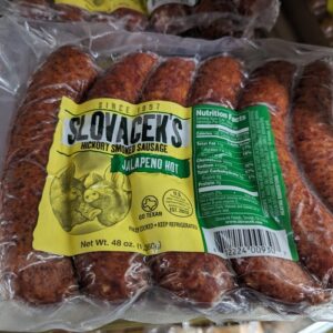Slovacek's Jalapeno Smoked Sausage