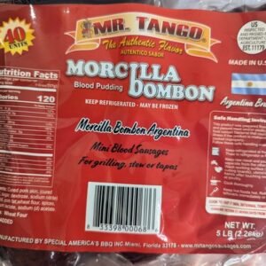 Mr Tango Morcilla Bombon Argentina