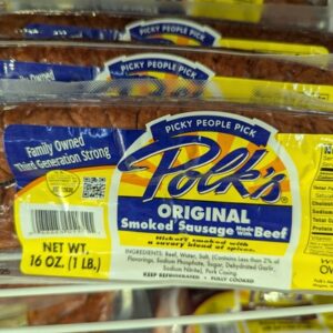 Polk's Beef Smoked Sausage