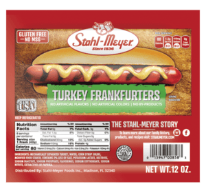 Stahl Meyer Turkey Franks