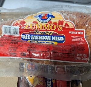 Zummo's Mild Smoked Sausage