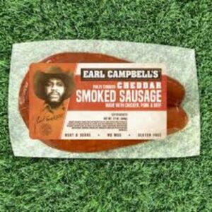 Earl Campbell's Cheddar Smoked Sausage