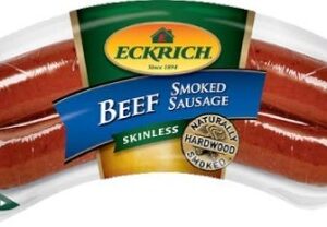 Eckrich Beef Sausage