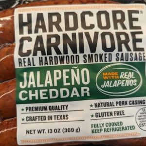 Hardcore Carnivore Jalapeno Cheddar Sausage