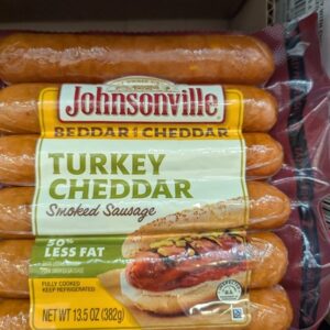 Johnsonville Turkey Cheddar Smoked Sausage