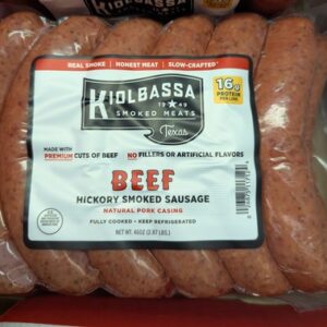 Kiolbassa Beef Smoked Sausage