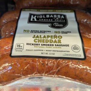 Kiolbassa Jalapeno Cheddar Smoked Sausage