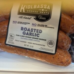 Kiolbassa Roasted Garlic Sausage