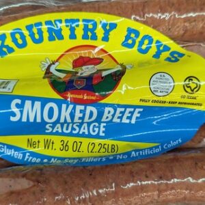 Kountry Boys Beef Smoked Sausage