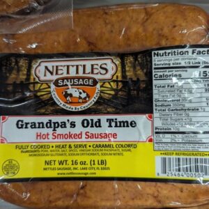 Nettles Hot Smoked Sausage