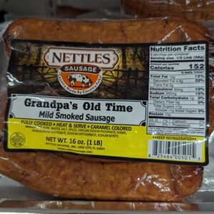 Nettles Mild Smoked Sausage