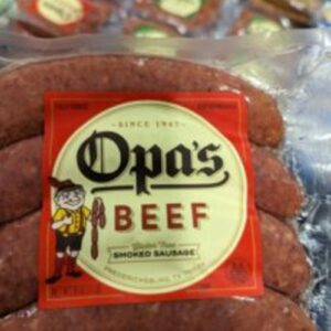 Opa’s Beef Smoked Sausage
