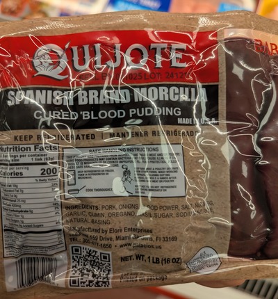 Quijote Cured Blood Pudding