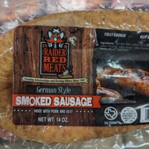 Raider Red German Smoked Sausage