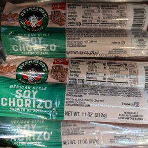 Reynaldo's Soy Chorizo Sausage