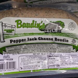 Baudin’s Pepper Jack Cheese Boudin